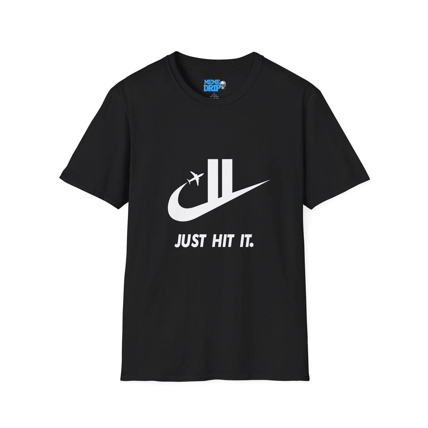 Just Hit It 911 Meme Shirt, Dark Humor Graphic Tee, Edgy Funny T-Shirt Unisex T-shirt, Sweatshirt, Hoodie, Long Sleeve Tee - T-Shirt, Sweatshirt, Hoodie
