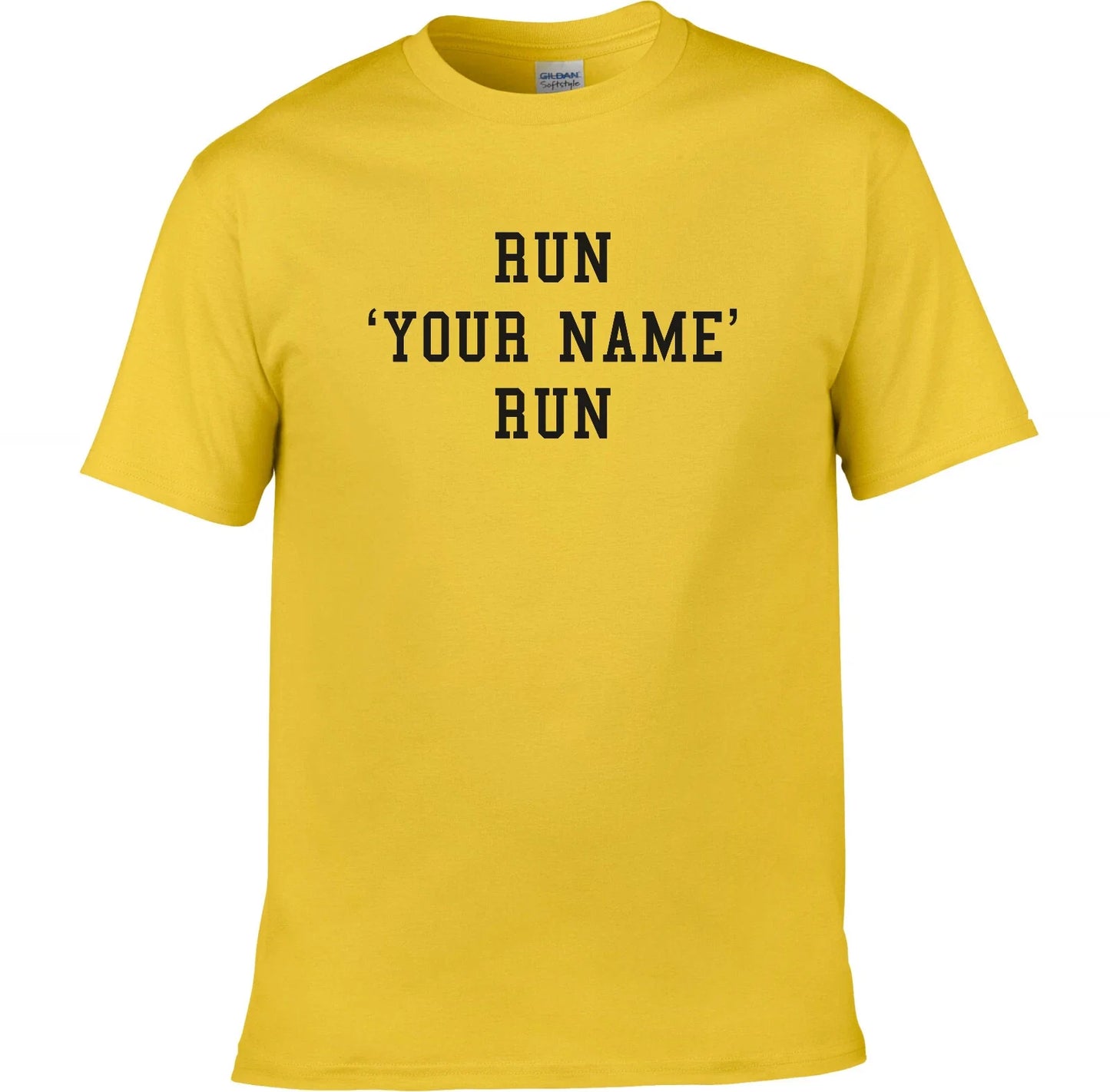 Run Custom Print T-Shirt - Forest Gump, Running, Various Colours Unisex T-shirt, Sweatshirt, Hoodie, Long Sleeve Tee - T-Shirt, Sweatshirt, Hoodie