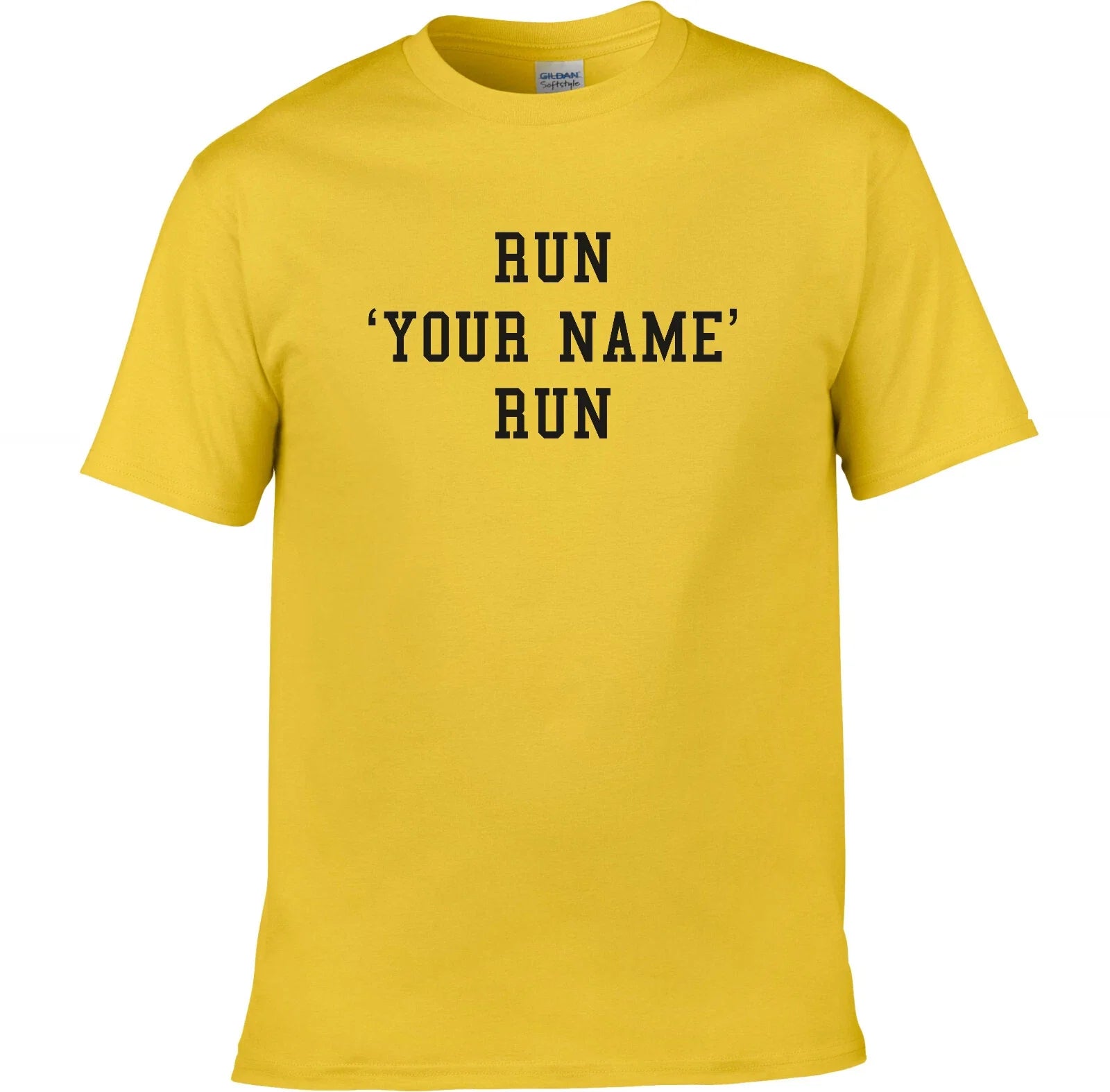 Run Custom Print T-Shirt - Forest Gump, Running, Various Colours Unisex T-shirt, Sweatshirt, Hoodie, Long Sleeve Tee - T-Shirt, Sweatshirt, Hoodie