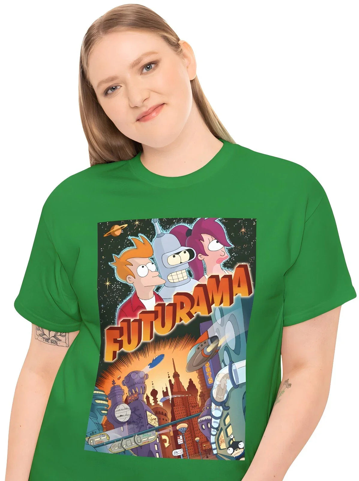 FuturamaTV Series (1999) T-Shirt Sci-Fi Fantasy Animation Future Unisex T-shirt, Sweatshirt, Hoodie, Long Sleeve Tee - T-Shirt, Sweatshirt, Hoodie