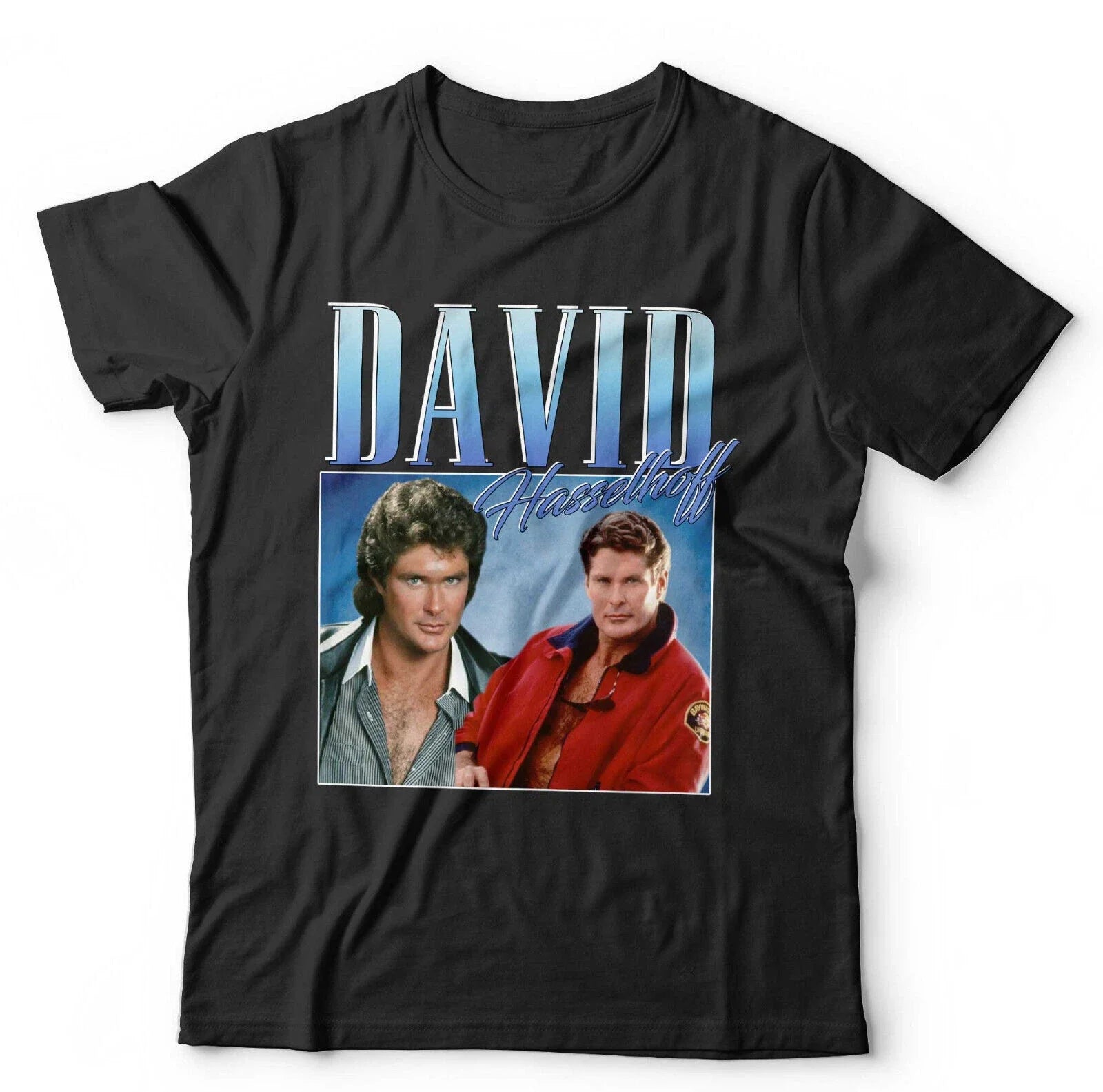 David Hasselhoff TShirt Appreciation Unisex & Kids Throwback Homage Funny Unisex T-shirt, Sweatshirt, Hoodie, Long Sleeve Tee - T-Shirt, Sweatshirt, Hoodie