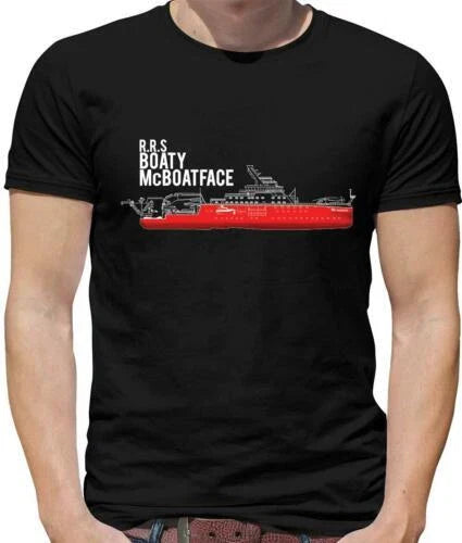 Rrs Boaty Mcboatface Men's T-Shirt - Boat - Meme - Internet - Fun Unisex T-shirt, Sweatshirt, Hoodie, Long Sleeve Tee - T-Shirt, Sweatshirt, Hoodie