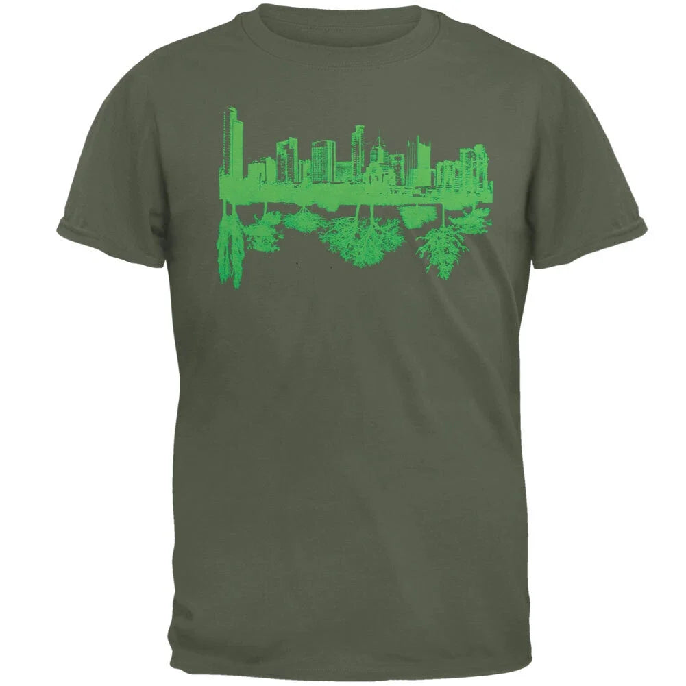 New Standard  -  City Of Trees Soft T-Shirt Unisex T-shirt, Sweatshirt, Hoodie, Long Sleeve Tee - T-Shirt, Sweatshirt, Hoodie