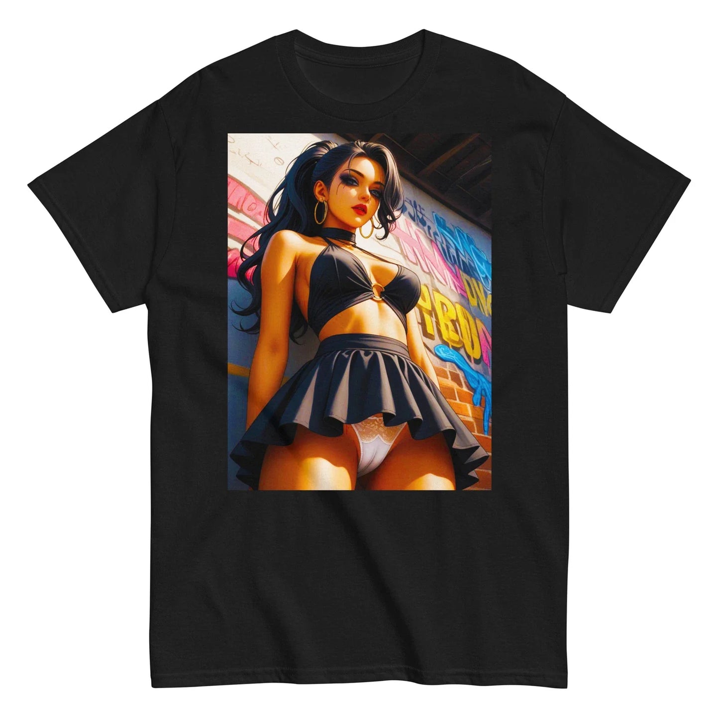 Hot Ecchi Anime Girl Hentai Sexy Manga Waifu Short-Sleeve Unisex T-Shirt Unisex T-shirt, Sweatshirt, Hoodie, Long Sleeve Tee - T-Shirt, Sweatshirt, Hoodie