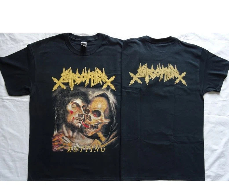 Sarcofago Rotting Sarcofago Official Death Thrash Black Metal T-Shirt Unisex T-shirt, Sweatshirt, Hoodie, Long Sleeve Tee - T-Shirt, Sweatshirt, Hoodie