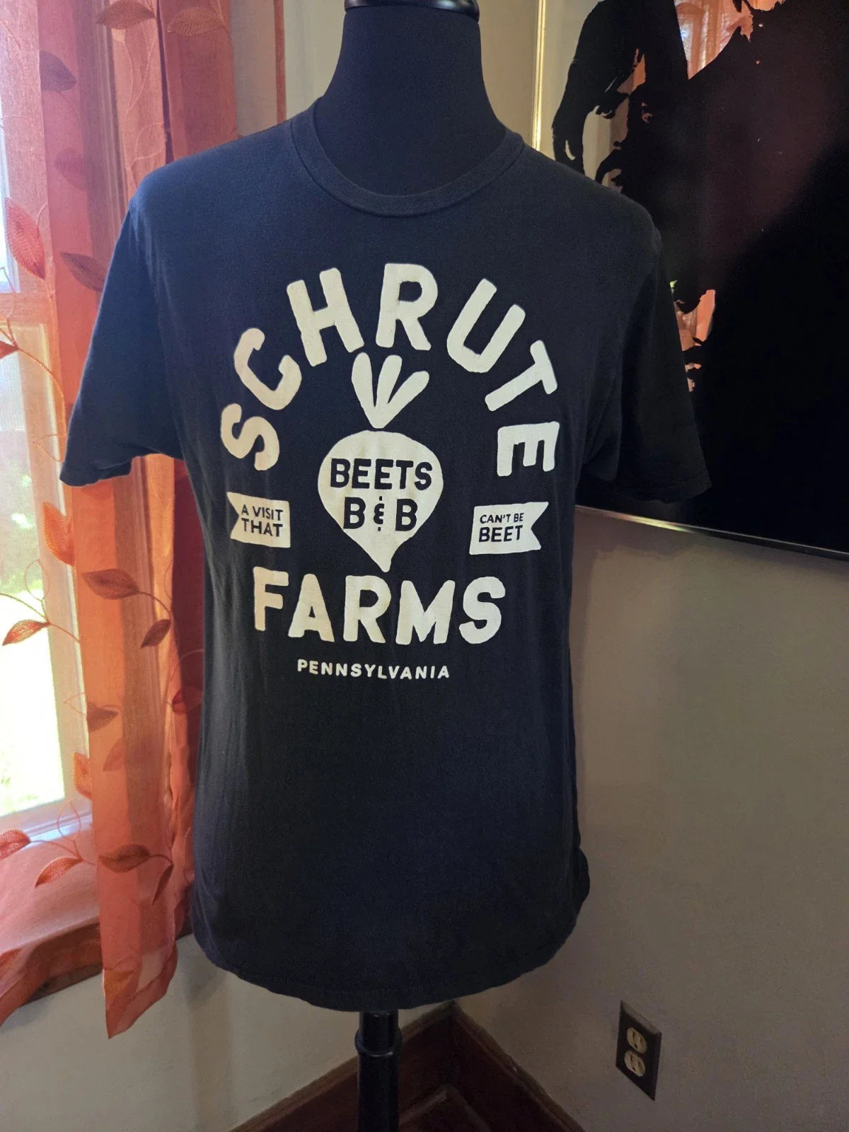 The Office Schrute Farms Beets Black Short Sleeve T Shirt Size Adult Large Unisex T-shirt, Sweatshirt, Hoodie, Long Sleeve Tee - T-Shirt, Sweatshirt, Hoodie