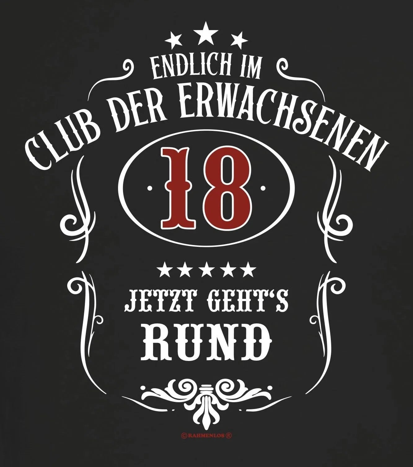 18th Birthday T-Shirt Now It Goes Round In The Club Of Adults Quote Shirts Unisex T-shirt, Sweatshirt, Hoodie, Long Sleeve Tee - T-Shirt, Sweatshirt, Hoodie