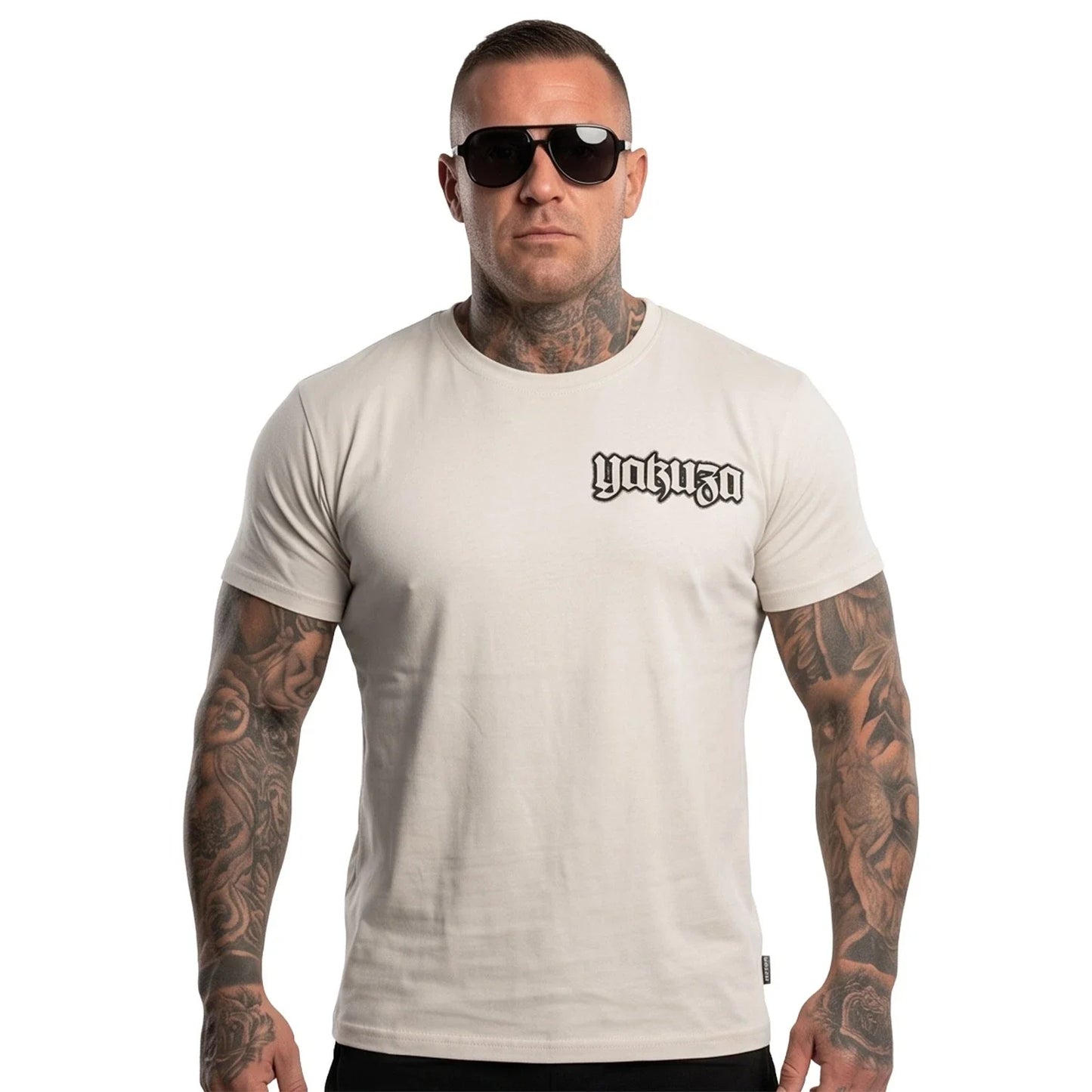 New Yakuza Men's Blacks Regular Basic T-Shirt - Snow White Unisex T-shirt, Sweatshirt, Hoodie, Long Sleeve Tee - T-Shirt, Sweatshirt, Hoodie