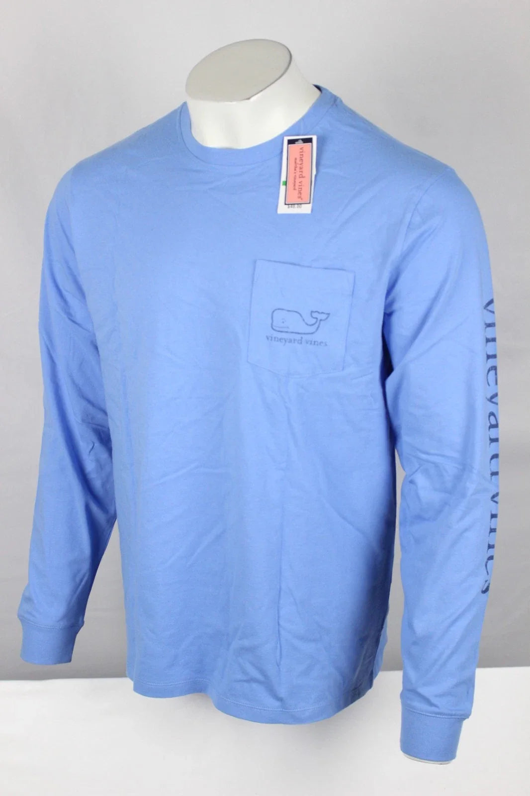 Vineyard Vines Men's Long Sleeve Vintage Whale Pocket Tee T Shirt L Bayside Blue Unisex T-shirt, Sweatshirt, Hoodie, Long Sleeve Tee - T-Shirt, Sweatshirt, Hoodie