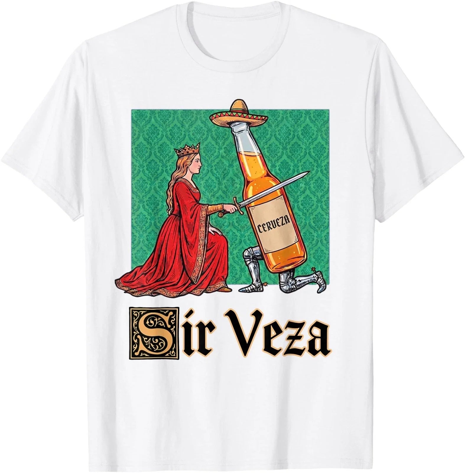 Sir Veza Knight Pun Meme Sombrero Cinco De Mayo T-Shirt Unisex T-shirt, Sweatshirt, Hoodie, Long Sleeve Tee - T-Shirt, Sweatshirt, Hoodie