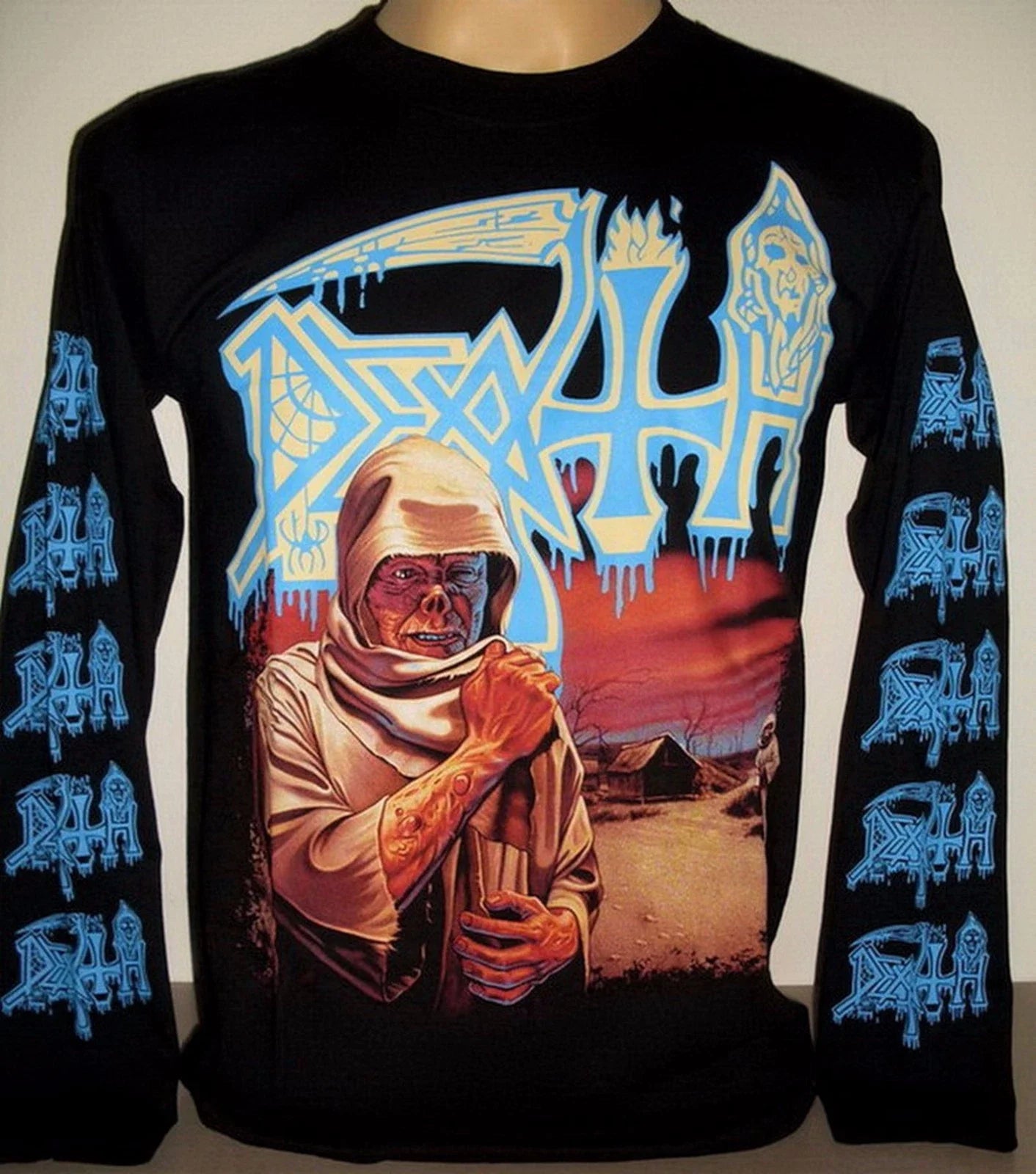Death Leprosy Long Sleeve T-Shirt Size S M L XL 2XL 3XL Extreme Metal Band New! Unisex T-shirt, Sweatshirt, Hoodie, Long Sleeve Tee - T-Shirt, Sweatshirt, Hoodie
