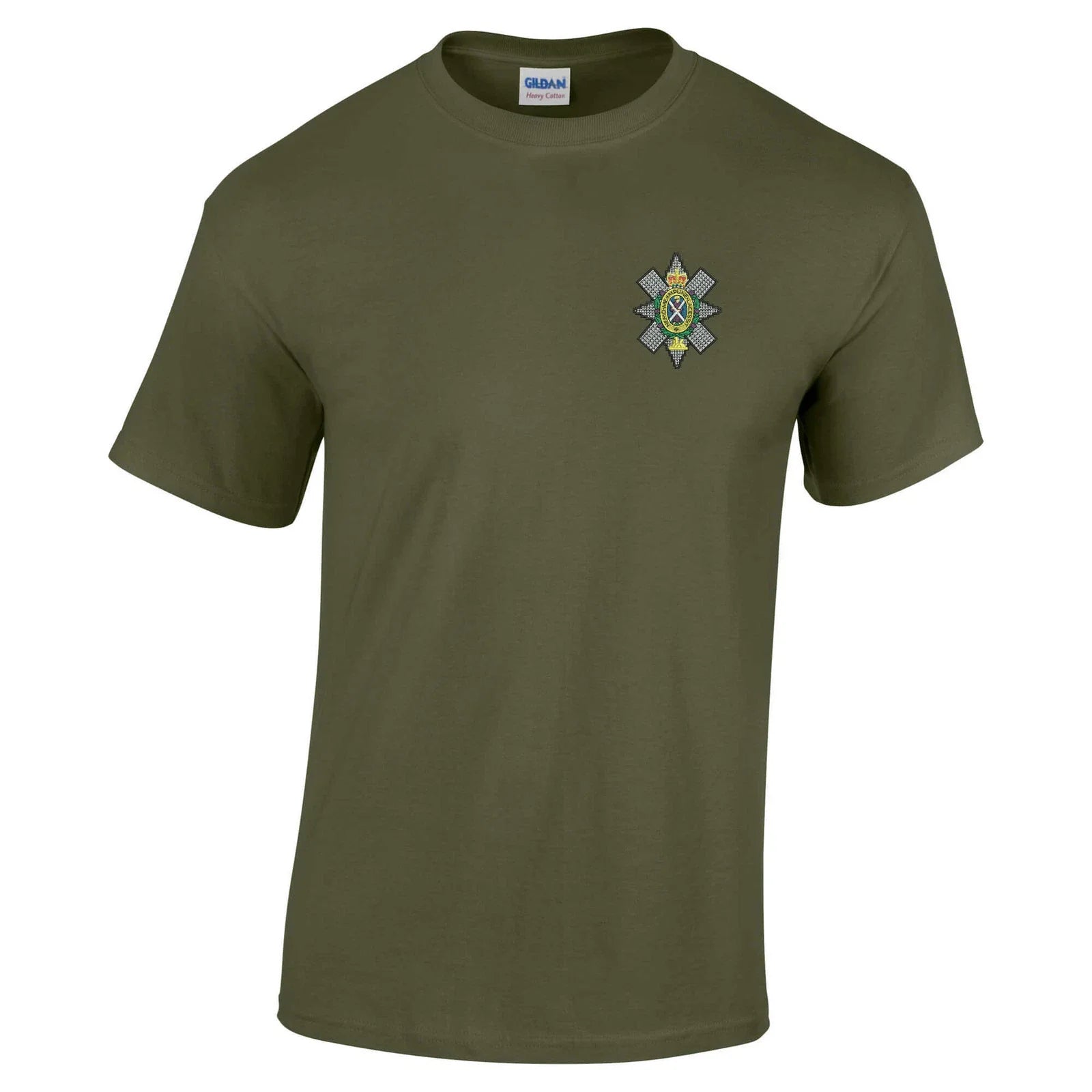 OFFICIAL Black Watch Embroidered 100% Cotton T-Shirt Unisex T-shirt, Sweatshirt, Hoodie, Long Sleeve Tee - T-Shirt, Sweatshirt, Hoodie