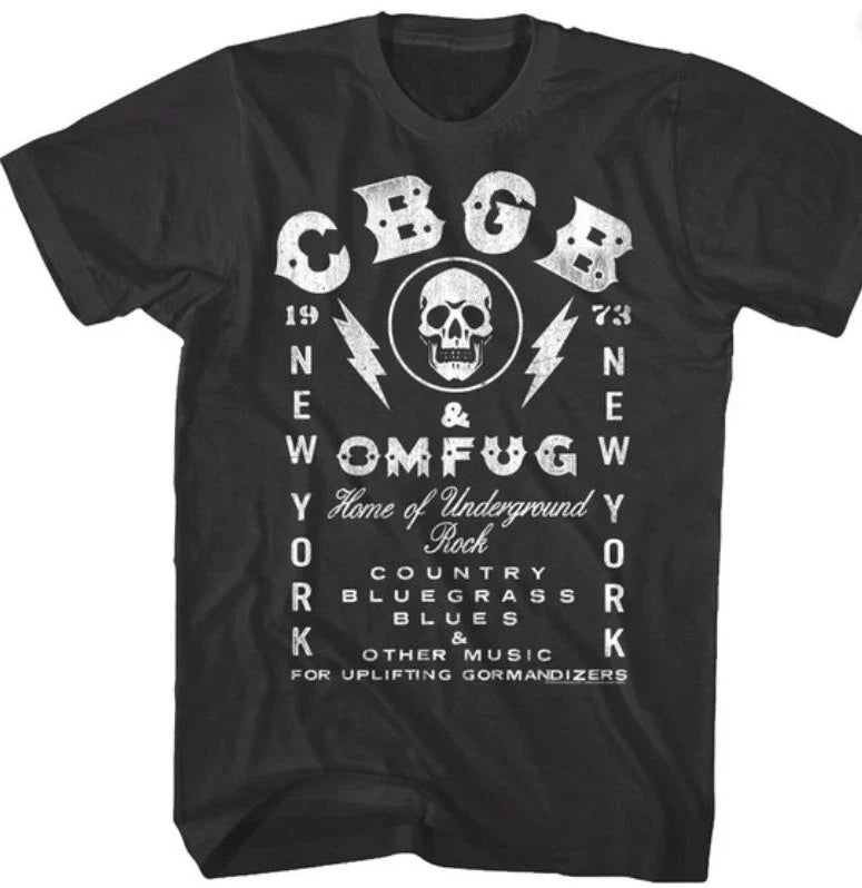 CBGB OMFUG New York 1973 Vintage Music T Shirt Unisex T-shirt, Sweatshirt, Hoodie, Long Sleeve Tee - T-Shirt, Sweatshirt, Hoodie