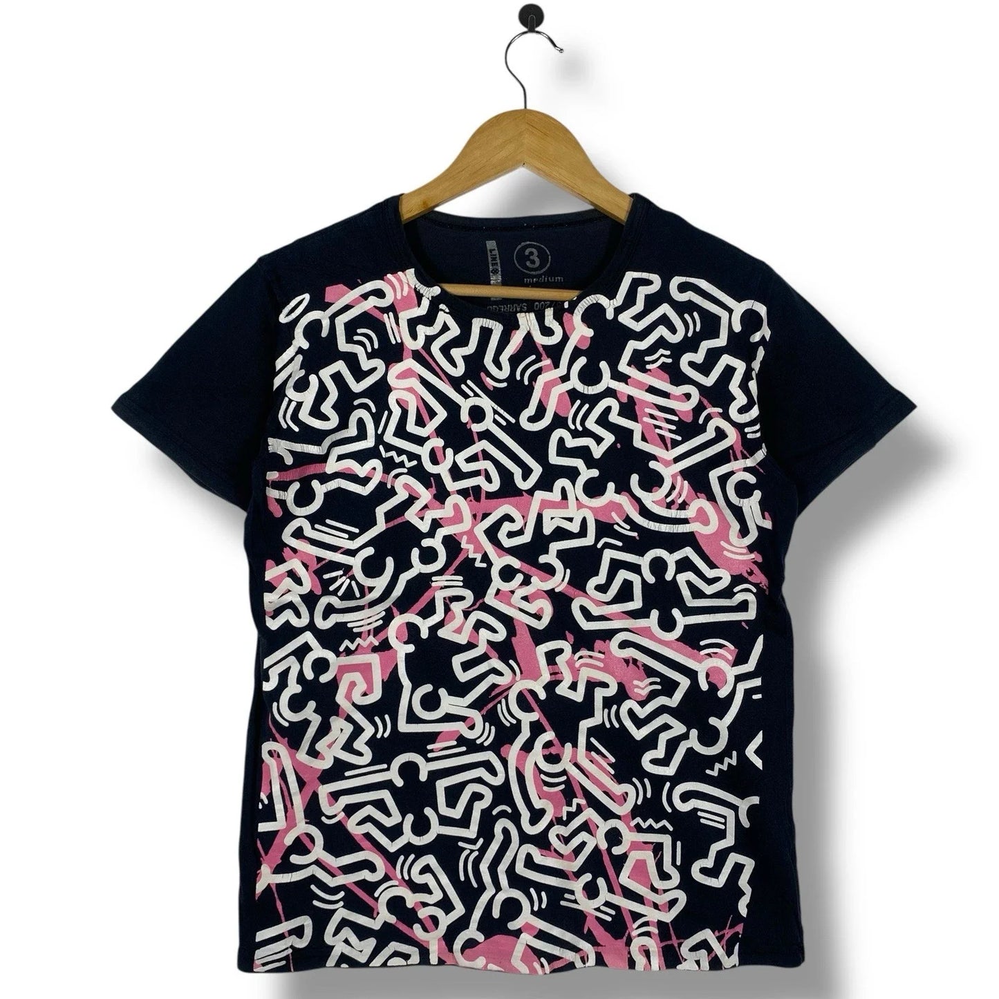 KEITH HARING Pop Art Fullprint Graphic Tee Shirt Unisex T-shirt, Sweatshirt, Hoodie, Long Sleeve Tee - T-Shirt, Sweatshirt, Hoodie