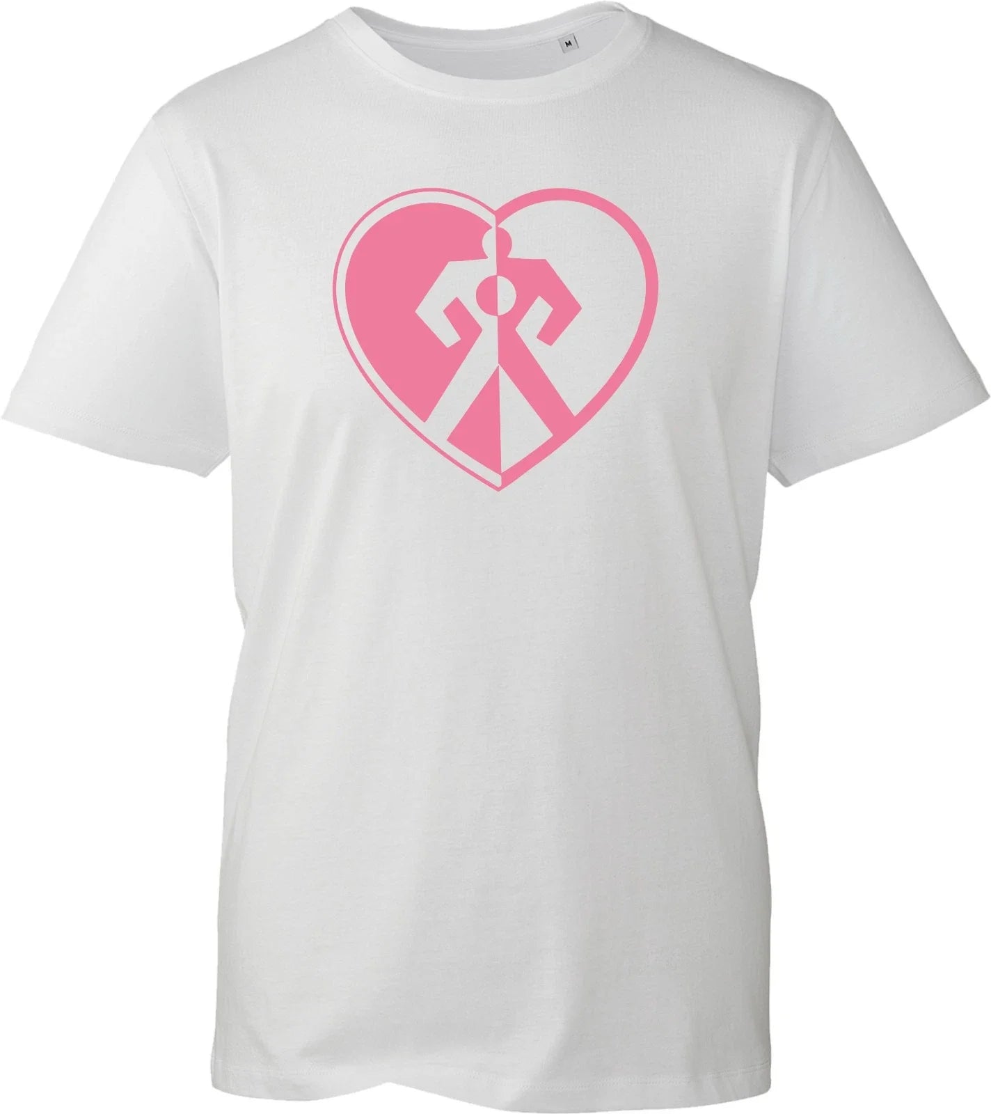 Anime Graphic Unisex T Shirt Cute Pink Heart Symbol Print Black Cotton Tee Top Unisex T-shirt, Sweatshirt, Hoodie, Long Sleeve Tee - T-Shirt, Sweatshirt, Hoodie