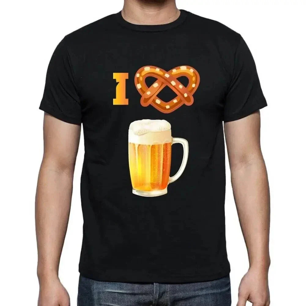 Men's I Love Beer Print T-Shirt - I Love Beer - T-Shirt Unisex T-shirt, Sweatshirt, Hoodie, Long Sleeve Tee - T-Shirt, Sweatshirt, Hoodie