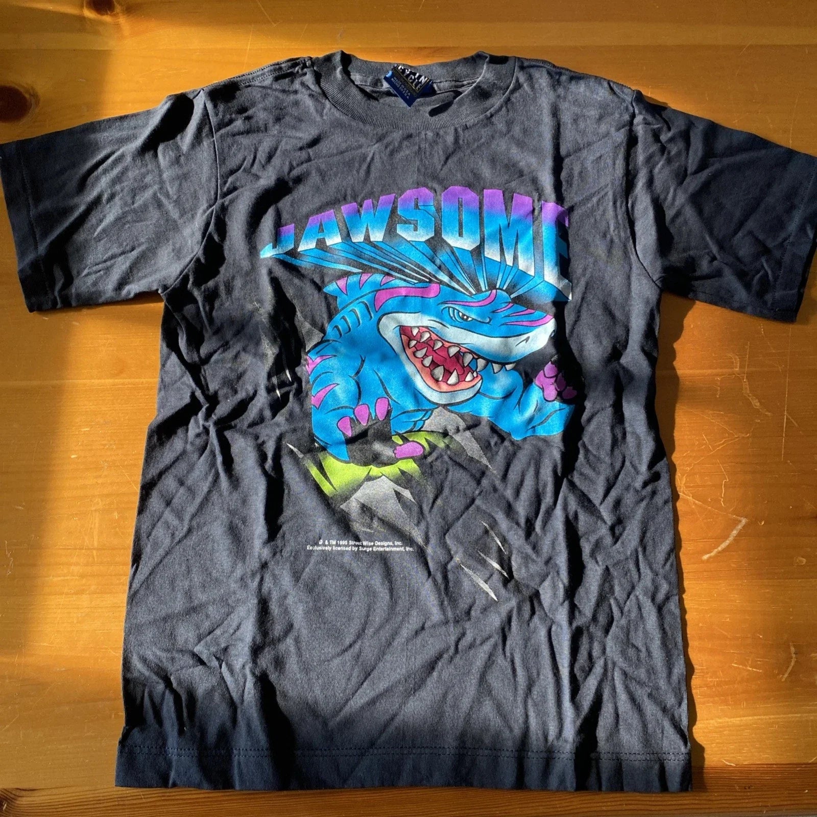 1995 Street Shark Street Wise Designs Promo T-shirt Medium Boys #3 Unisex T-shirt, Sweatshirt, Hoodie, Long Sleeve Tee - T-Shirt, Sweatshirt, Hoodie
