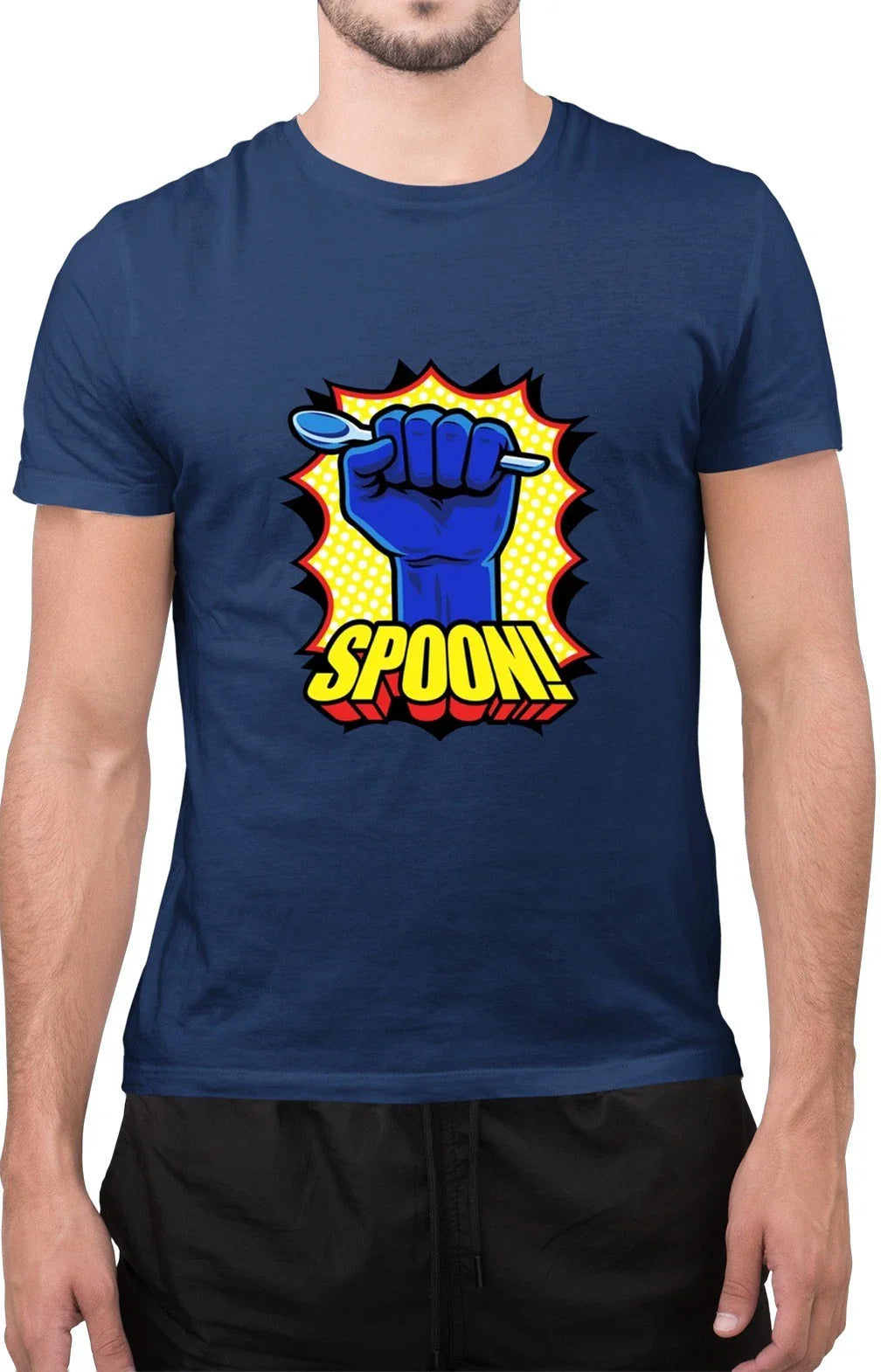 Funny The Tick Spoon Pop Art Style T-Shirt Unisex T-shirt, Sweatshirt, Hoodie, Long Sleeve Tee - T-Shirt, Sweatshirt, Hoodie