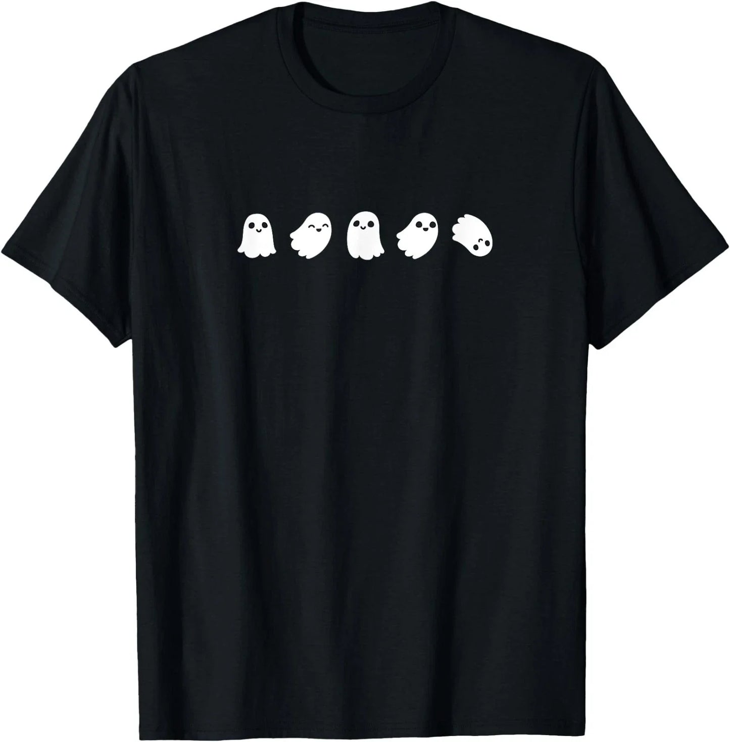 Cute Kawaii Halloween Ghosts T-Shirt Unisex T-shirt, Sweatshirt, Hoodie, Long Sleeve Tee - T-Shirt, Sweatshirt, Hoodie