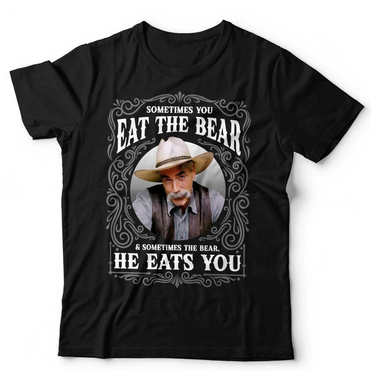 Big Lebowski T-Shirt Sometimes You Eat The Bear Funny Cult Movie Nerd Quote Coen Unisex T-shirt, Sweatshirt, Hoodie, Long Sleeve Tee - T-Shirt, Sweatshirt, Hoodie