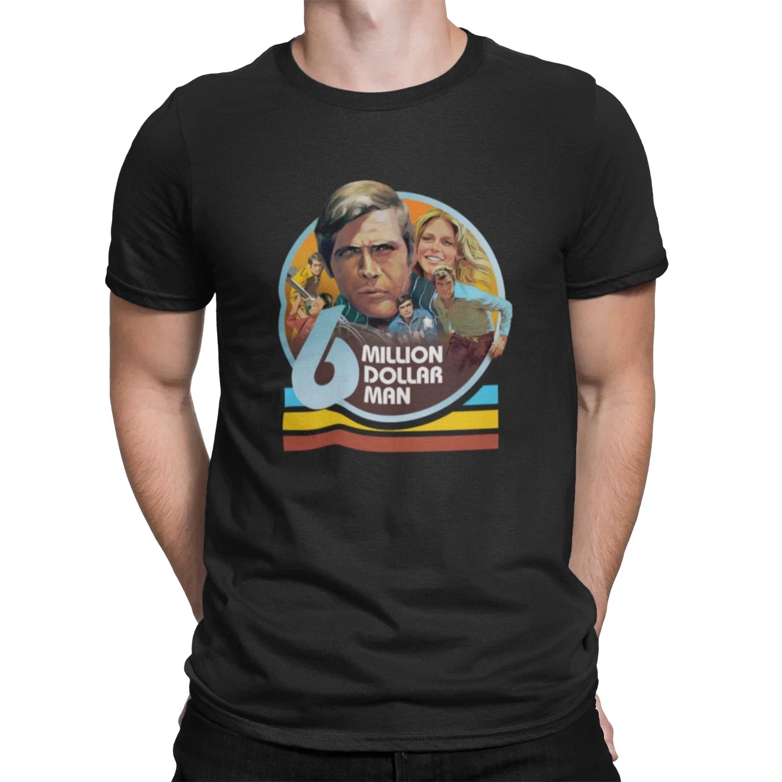six million dollar man tv show Christmas birthday halloween funny gift t shirt Unisex T-shirt, Sweatshirt, Hoodie, Long Sleeve Tee - T-Shirt, Sweatshirt, Hoodie