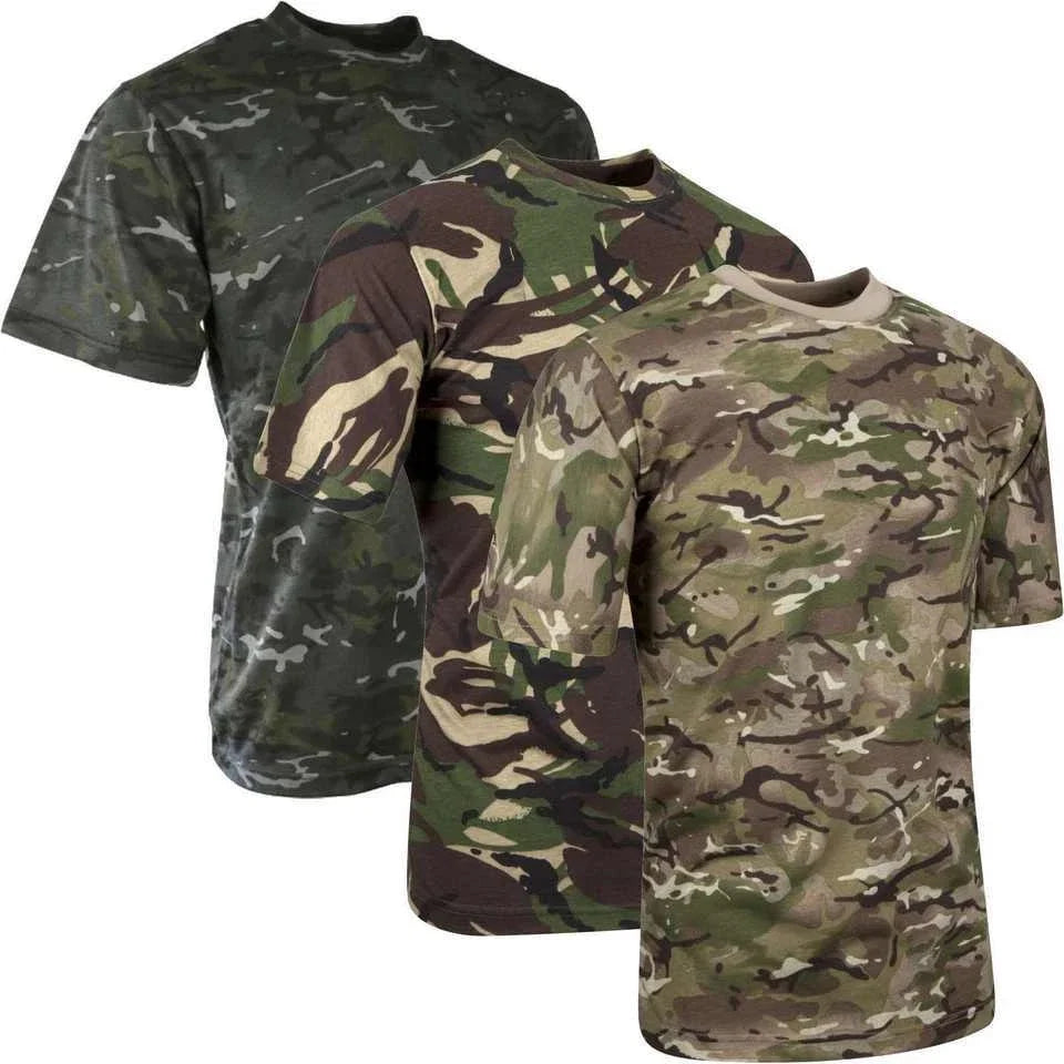 Men's Camo T-Shirt Sports Fitness Short Sleeve Military Crewneck Vintage T-Shirt Unisex T-shirt, Sweatshirt, Hoodie, Long Sleeve Tee - T-Shirt, Sweatshirt, Hoodie