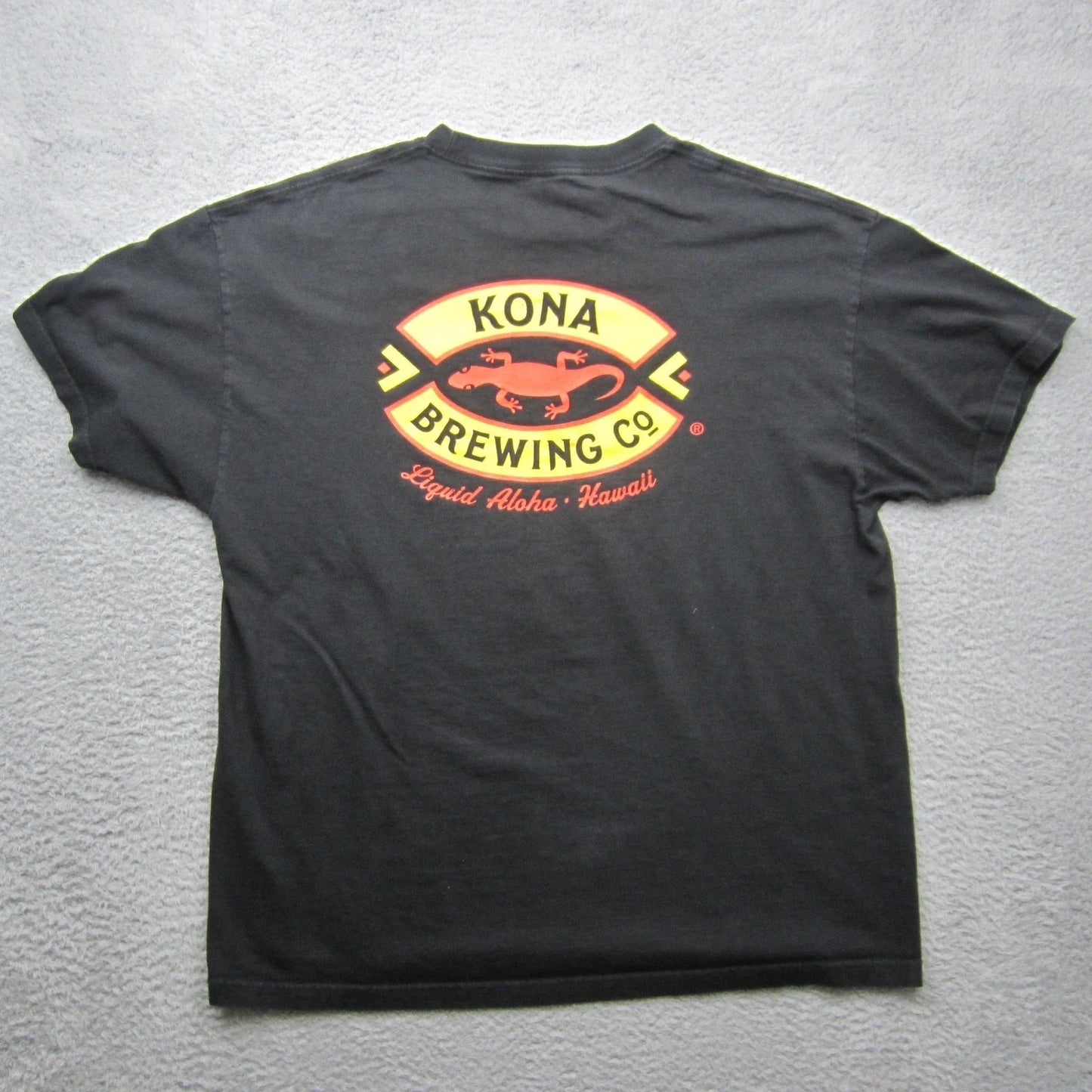 Kona Brewing Shirt Mens 2XL Black Beer Aloha Hawaii Island Drink Surf Unisex T-shirt, Sweatshirt, Hoodie, Long Sleeve Tee - T-Shirt, Sweatshirt, Hoodie