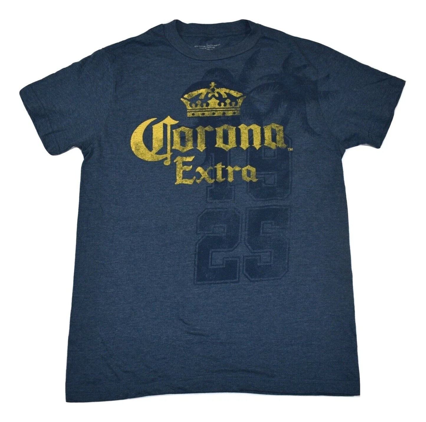 Corona Extra Mens 1925 Palms Distressed Print Tee Shirt New S, M Unisex T-shirt, Sweatshirt, Hoodie, Long Sleeve Tee - T-Shirt, Sweatshirt, Hoodie