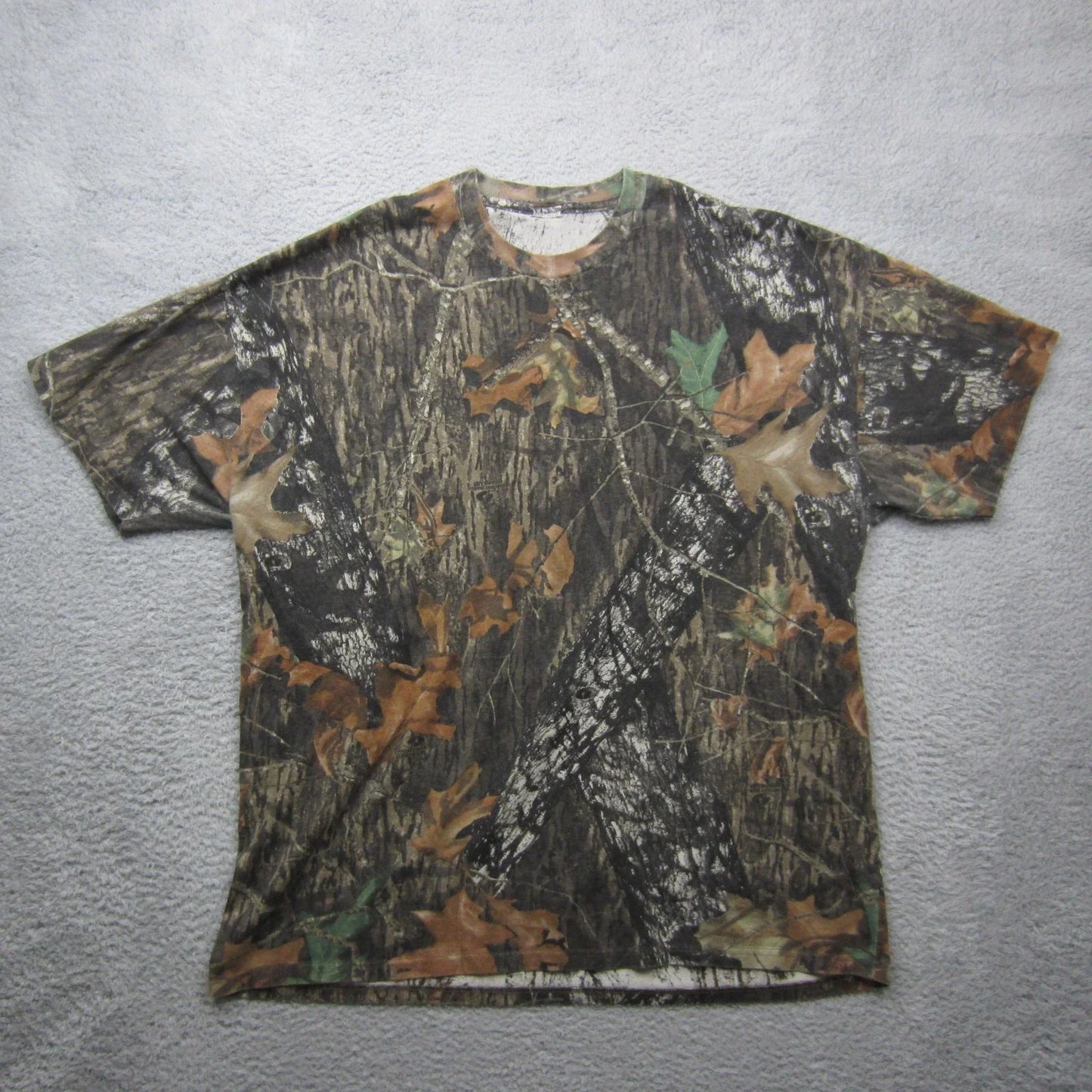 VTG Mossy Oak Shirt Mens XXL Breakup Camo Camouflage Hunting Oversized Unisex T-shirt, Sweatshirt, Hoodie, Long Sleeve Tee - T-Shirt, Sweatshirt, Hoodie