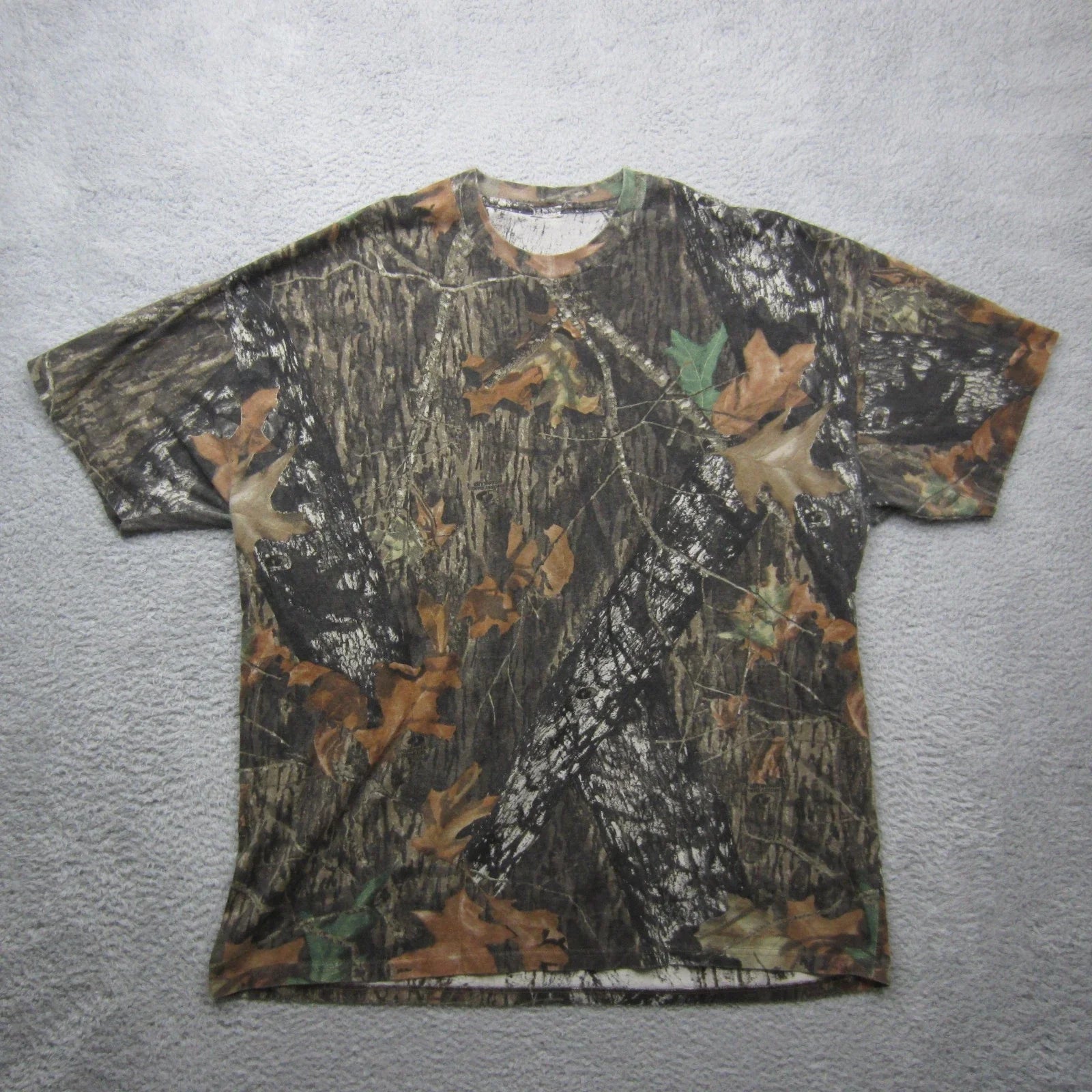 VTG Mossy Oak Shirt Mens XXL Breakup Camo Camouflage Hunting Oversized Unisex T-shirt, Sweatshirt, Hoodie, Long Sleeve Tee - T-Shirt, Sweatshirt, Hoodie