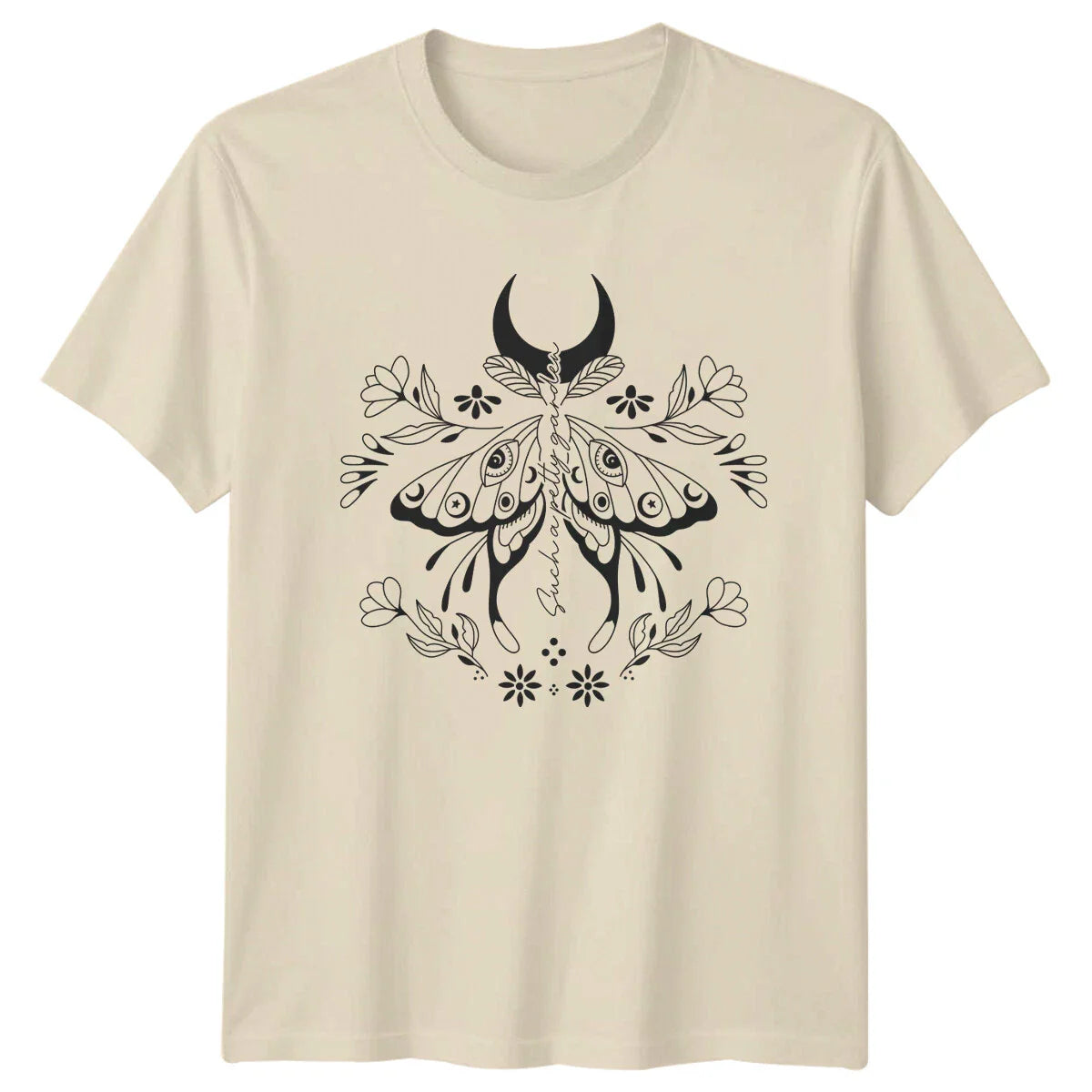 Luna Moth Such A Little Life T-Shirt, Boho Celestial Magic Shirt Unisex T-shirt, Sweatshirt, Hoodie, Long Sleeve Tee - T-Shirt, Sweatshirt, Hoodie