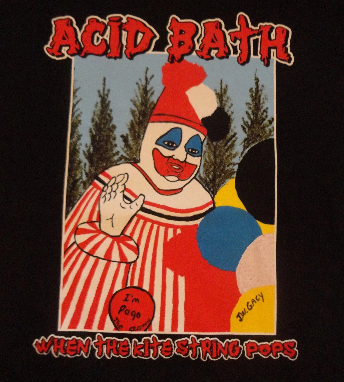 ACID BATH - When The Kite String Pops - Long Sleeve Shirt - Official - New Unisex T-shirt, Sweatshirt, Hoodie, Long Sleeve Tee - T-Shirt, Sweatshirt, Hoodie