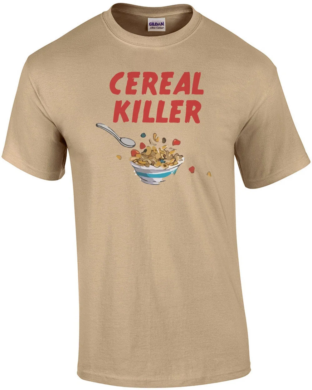 Cereal Killer Pun T-Shirt Unisex T-shirt, Sweatshirt, Hoodie, Long Sleeve Tee - T-Shirt, Sweatshirt, Hoodie