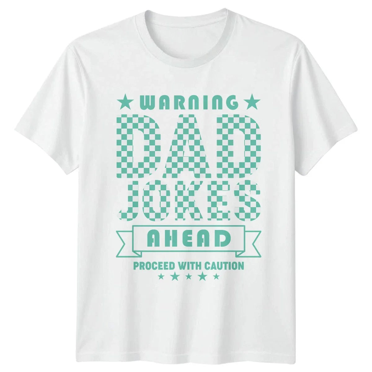 Warning Dad Jokes Ahead Proceed Mens T-Shirt Dad Jokes Fatherhood Fathers Day Unisex T-shirt, Sweatshirt, Hoodie, Long Sleeve Tee - T-Shirt, Sweatshirt, Hoodie