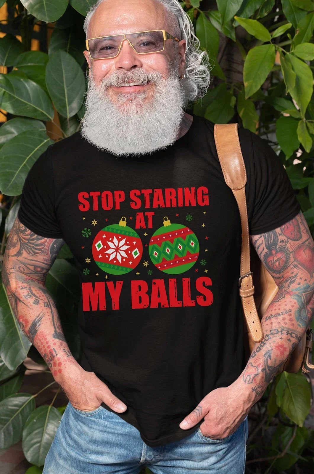 Funny Christmas Shirt Xmas Joke Tee Rude Offensive Shirt For Men Him Dad husband Unisex T-shirt, Sweatshirt, Hoodie, Long Sleeve Tee - T-Shirt, Sweatshirt, Hoodie