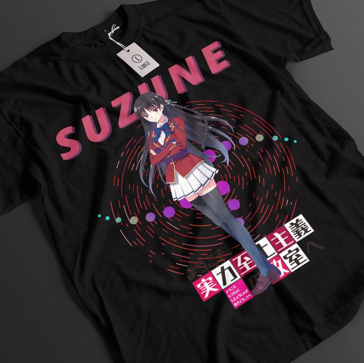 Classroom Of The Elite Shirt Suzune T-Shirt Horikita Tshirt School Anime Tee Unisex T-shirt, Sweatshirt, Hoodie, Long Sleeve Tee - T-Shirt, Sweatshirt, Hoodie