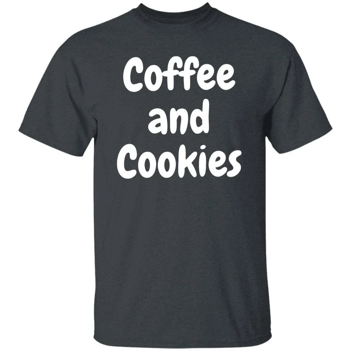 Coffee and Cookies Unisex Tshirt baker cookie lover Black Dark Heather Navy Unisex T-shirt, Sweatshirt, Hoodie, Long Sleeve Tee - T-Shirt, Sweatshirt, Hoodie