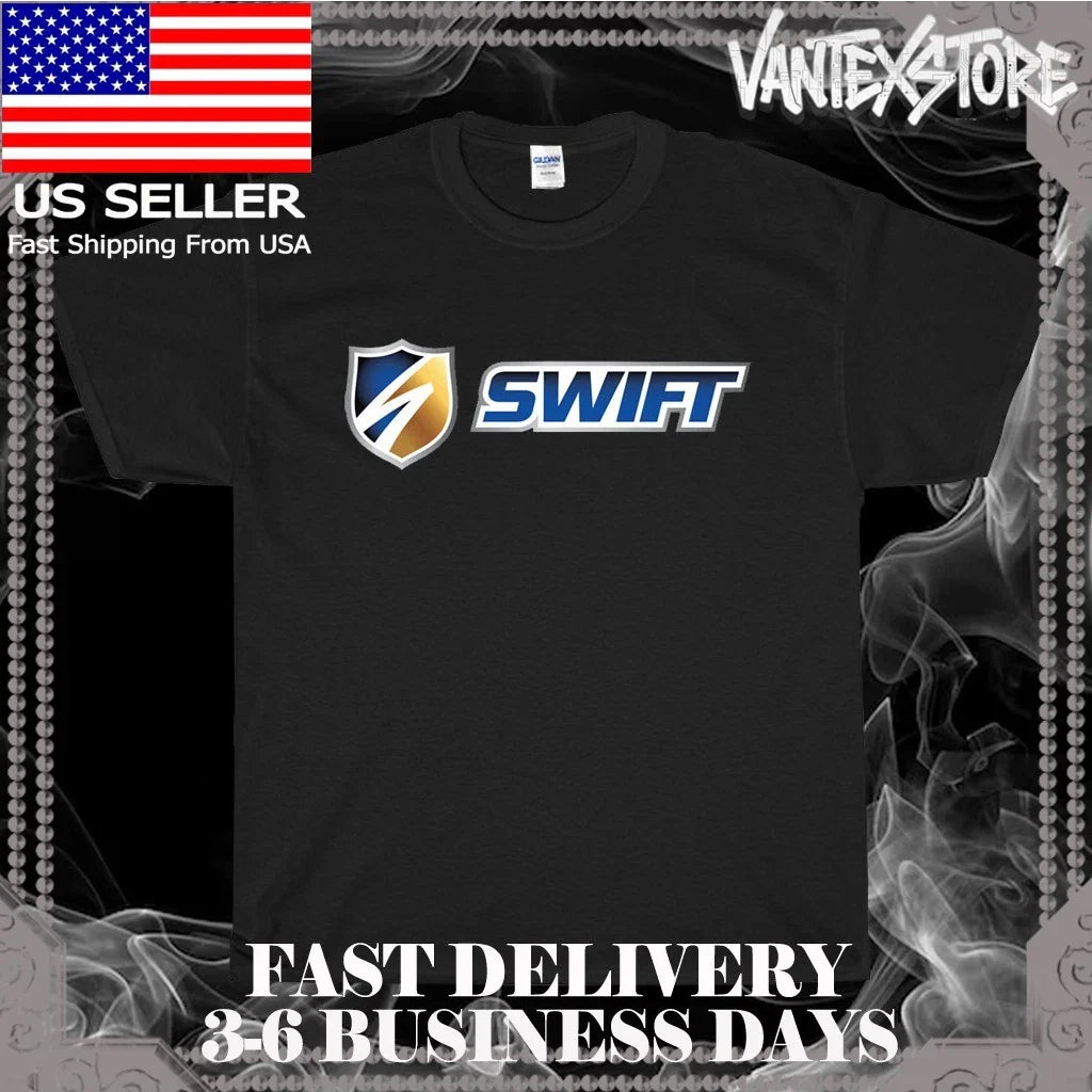 NEW SHIRT SWIFT TRANSPORTATION LOGO MEN'S T-SHIRT FUNNY AMERICAN USA SIZE S-5XL Unisex T-shirt, Sweatshirt, Hoodie, Long Sleeve Tee - T-Shirt, Sweatshirt, Hoodie