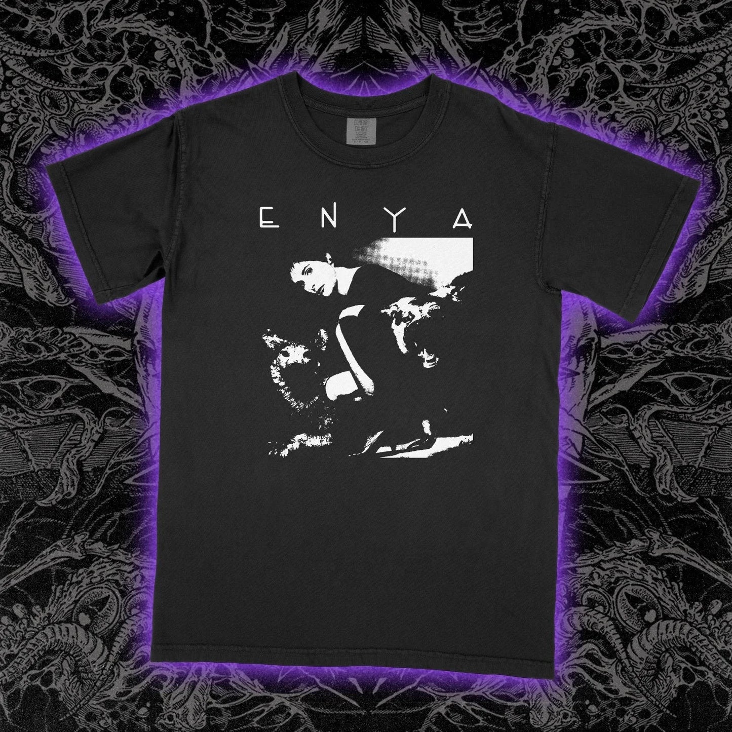 Enya T-Shirt Vintage Celtic New Age Singer Graphic Tee Orinoco Flow Unisex Soft Unisex T-shirt, Sweatshirt, Hoodie, Long Sleeve Tee - T-Shirt, Sweatshirt, Hoodie