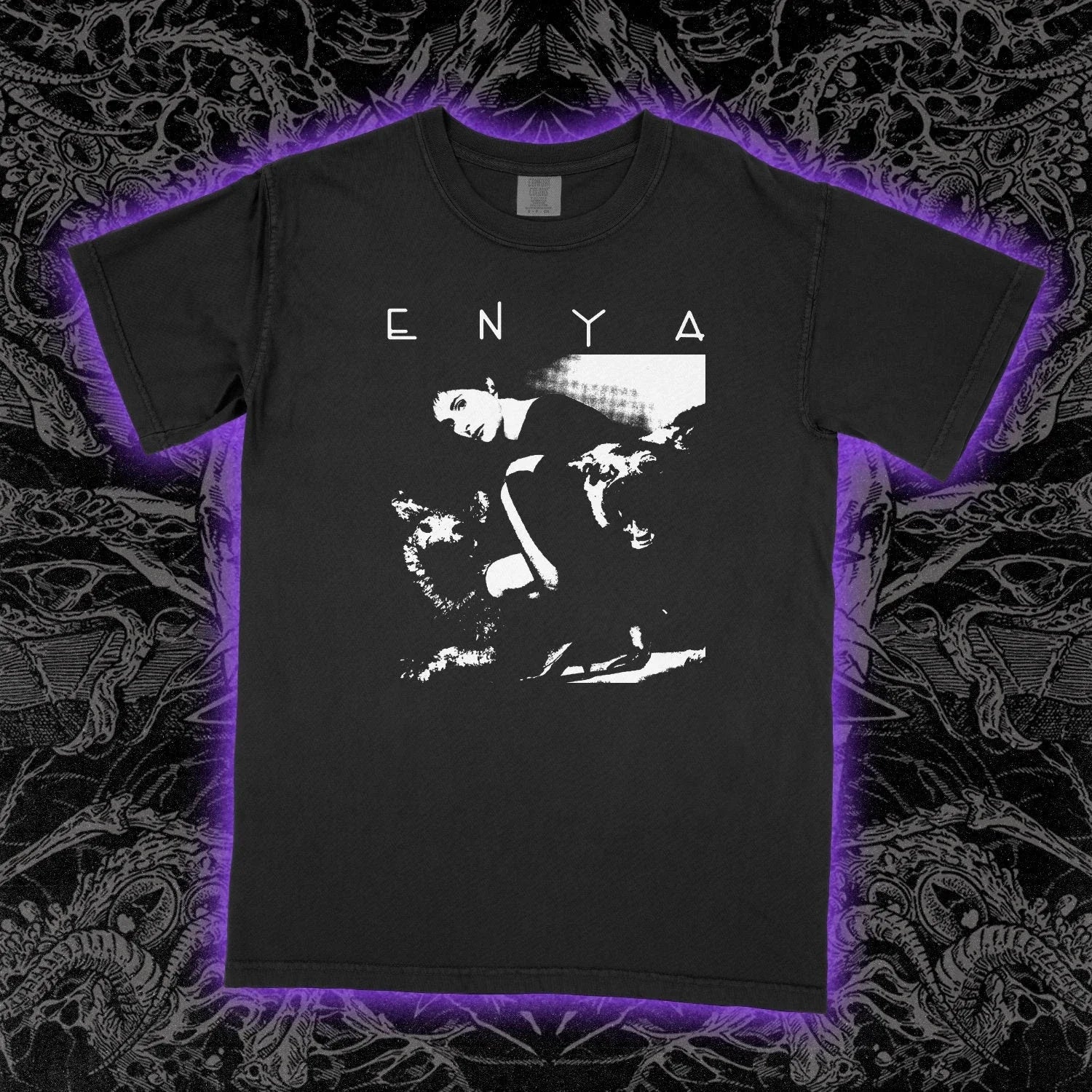 Enya T-Shirt Vintage Celtic New Age Singer Graphic Tee Orinoco Flow Unisex Soft Unisex T-shirt, Sweatshirt, Hoodie, Long Sleeve Tee - T-Shirt, Sweatshirt, Hoodie