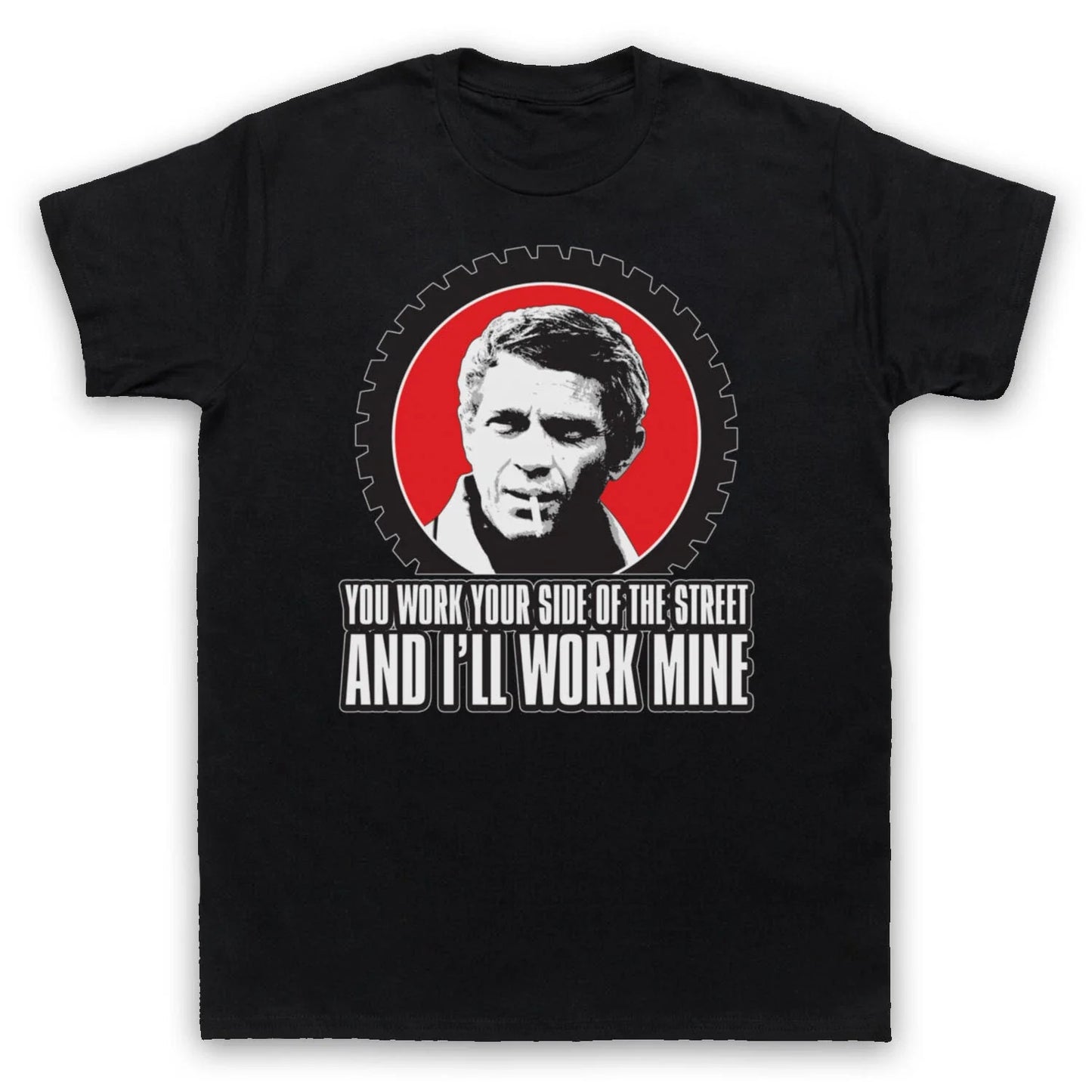 BULLITT YOUR SIDE STEVE MCQUEEN UNOFFICIAL THE STREET MENS & WOMENS T-SHIRT Unisex T-shirt, Sweatshirt, Hoodie, Long Sleeve Tee - T-Shirt, Sweatshirt, Hoodie