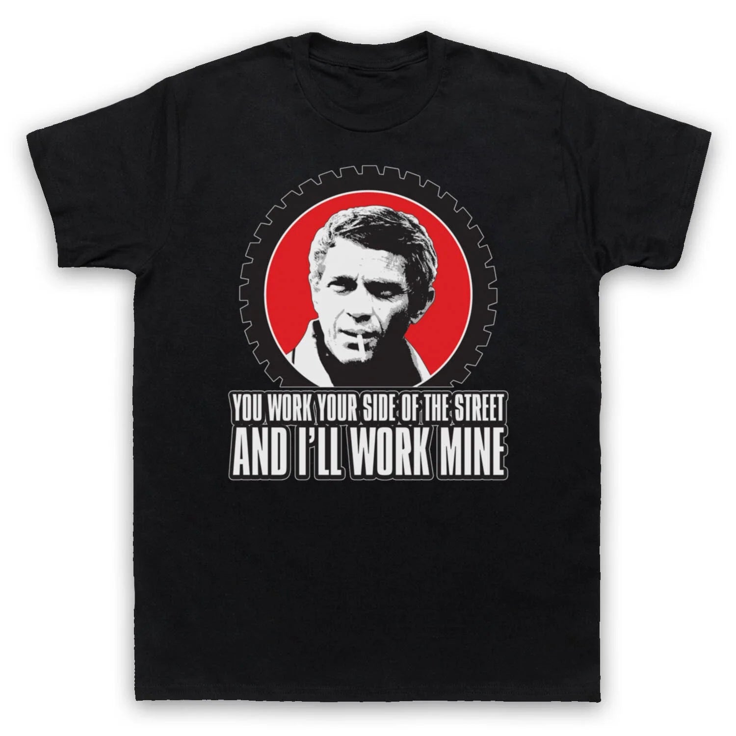 BULLITT YOUR SIDE STEVE MCQUEEN UNOFFICIAL THE STREET MENS & WOMENS T-SHIRT Unisex T-shirt, Sweatshirt, Hoodie, Long Sleeve Tee - T-Shirt, Sweatshirt, Hoodie