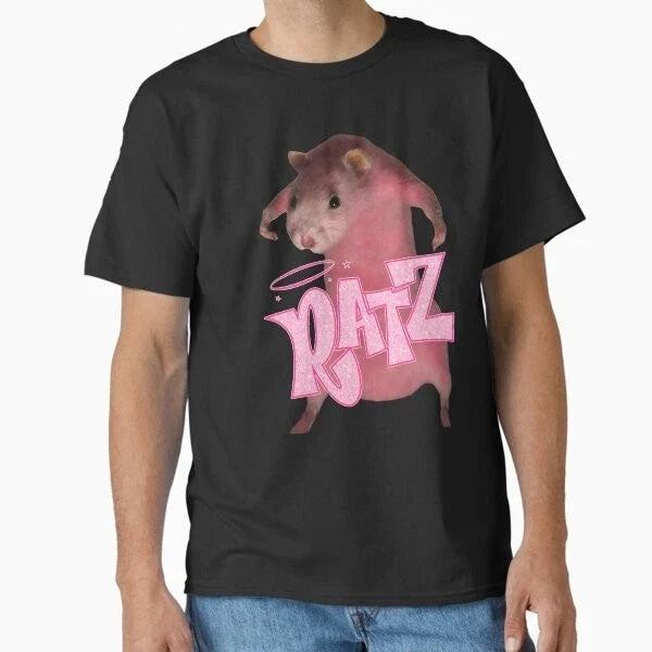 HQ Pink Rat Ratz Meme Classic T-Shirt Made in USA/AUS T-Shirt S-2XL Unisex T-shirt, Sweatshirt, Hoodie, Long Sleeve Tee - T-Shirt, Sweatshirt, Hoodie