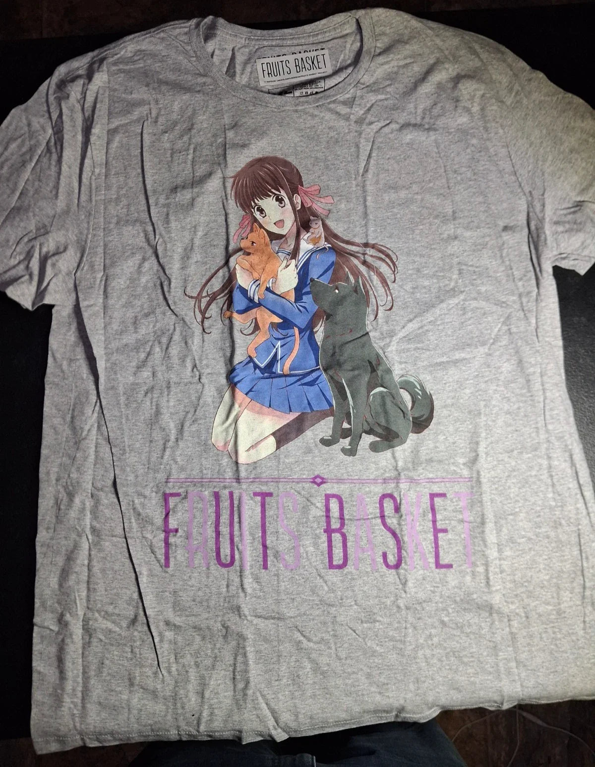 Loot Anime Fruits Basket Tohru, Yuki, Kyo, and Shigure TShirt Furuba CHOOSE SIZE Unisex T-shirt, Sweatshirt, Hoodie, Long Sleeve Tee - T-Shirt, Sweatshirt, Hoodie