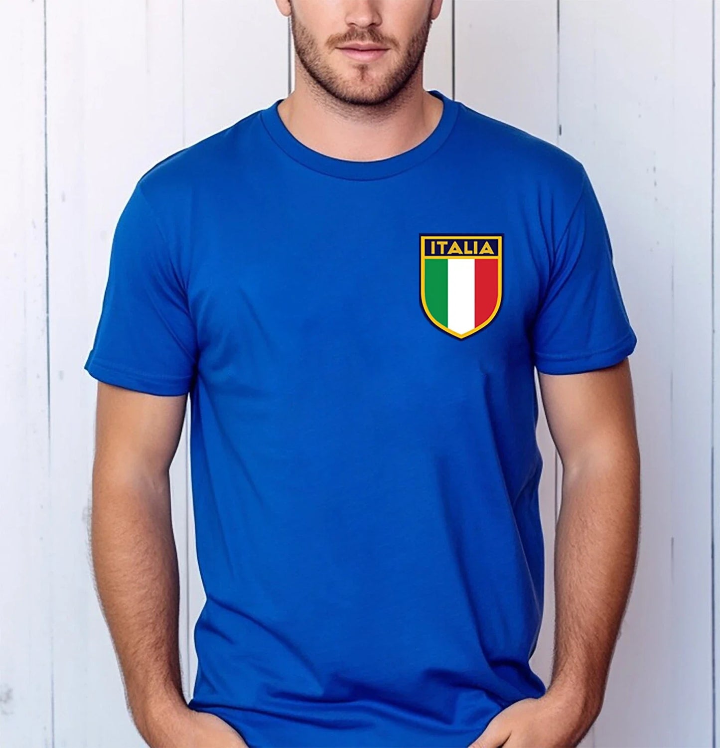 Italy Football Mens T Shirt Support Football Team Italian Flag Cup Kids Boys (2) Unisex T-shirt, Sweatshirt, Hoodie, Long Sleeve Tee - T-Shirt, Sweatshirt, Hoodie
