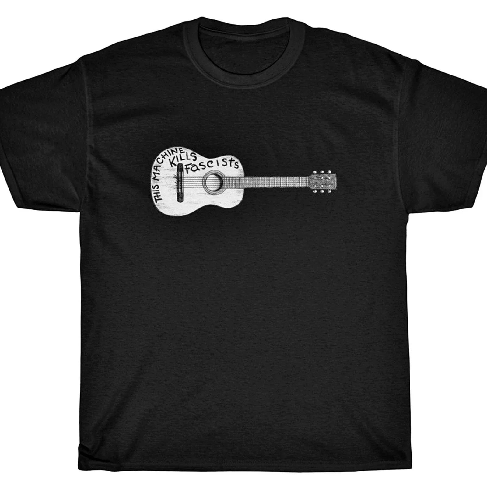 THIS MACHINE KILLS FASCISTS T-Shirt - woody FOLK  guthrie  - Sizes SMALL - 5X Unisex T-shirt, Sweatshirt, Hoodie, Long Sleeve Tee - T-Shirt, Sweatshirt, Hoodie