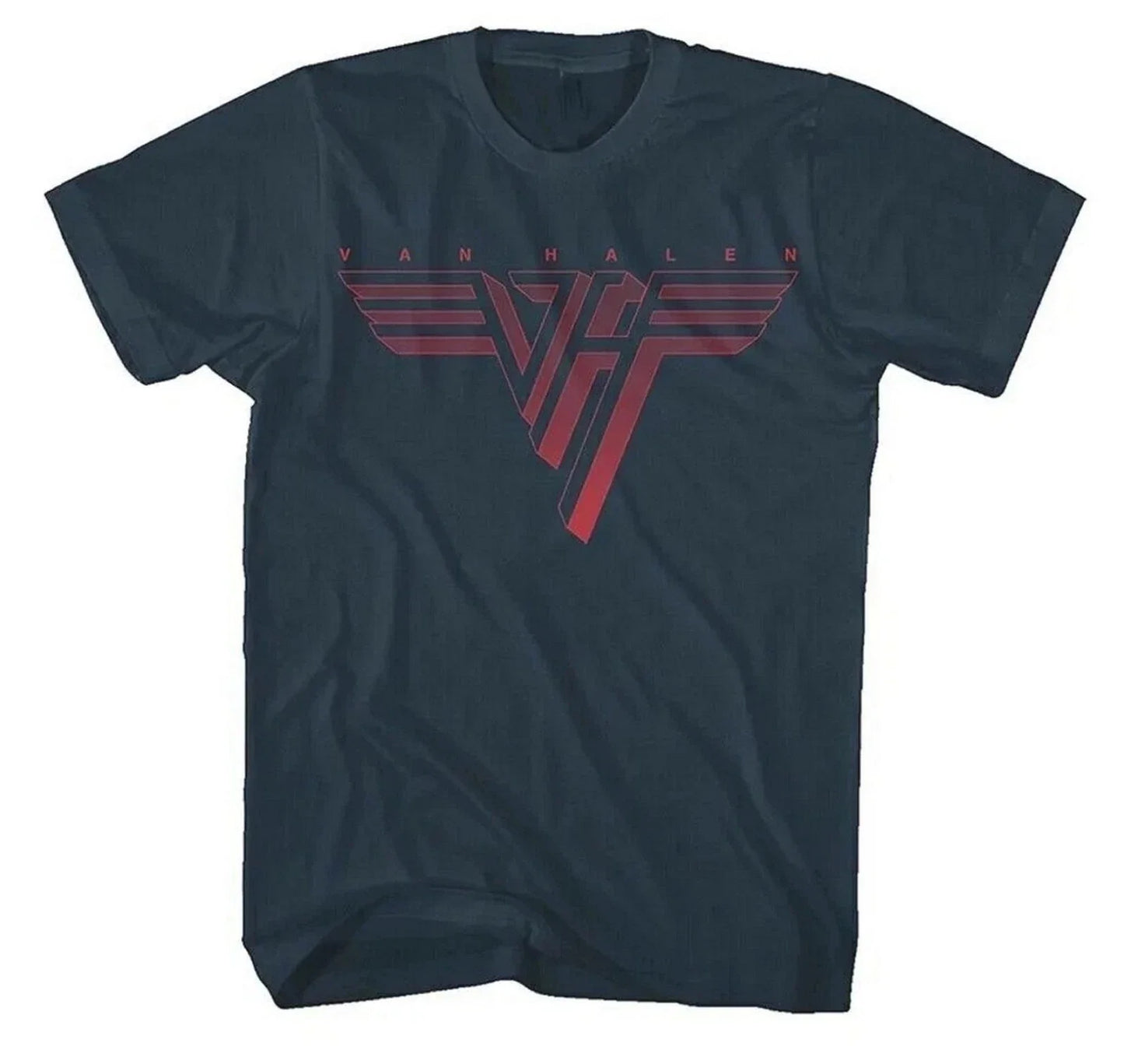HOT!Van Halen T Shirt Classic Logo Blue T Shirt, Size S to 5XL Unisex T-shirt, Sweatshirt, Hoodie, Long Sleeve Tee - T-Shirt, Sweatshirt, Hoodie