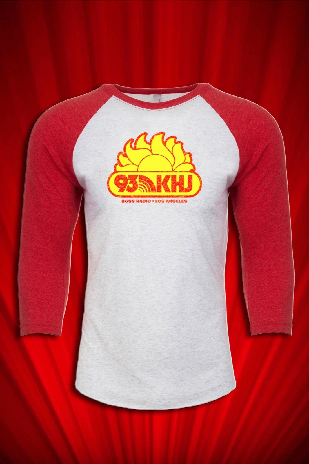 KHJ Radio Los Angeles Vintage logo T-SHIRT Tarantino Hollywood UNISEX SM-XXL Unisex T-shirt, Sweatshirt, Hoodie, Long Sleeve Tee - T-Shirt, Sweatshirt, Hoodie