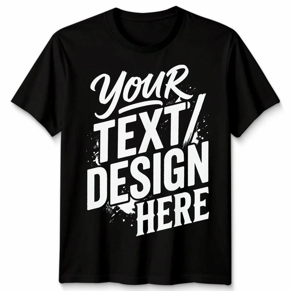 Personalised Custom Printed T Shirt Text Logo Unisex Shirt Party Workwear Gift Unisex T-shirt, Sweatshirt, Hoodie, Long Sleeve Tee - T-Shirt, Sweatshirt, Hoodie