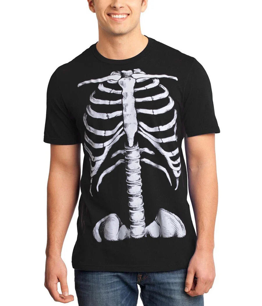 Skeleton Rib Cage Glow In Dark Costume T-Shirt Unisex T-shirt, Sweatshirt, Hoodie, Long Sleeve Tee - T-Shirt, Sweatshirt, Hoodie